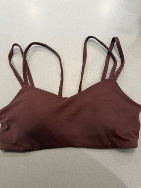 Women’s Double-Strap Nike Bralette in Deep Brown
